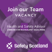 Health and Safety Adviser Vacancy